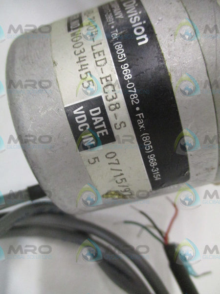 BEI L25F-F2-3600-M5-AB-7404-LED-EC38-S 924-01014-016 ENCODER NSNP