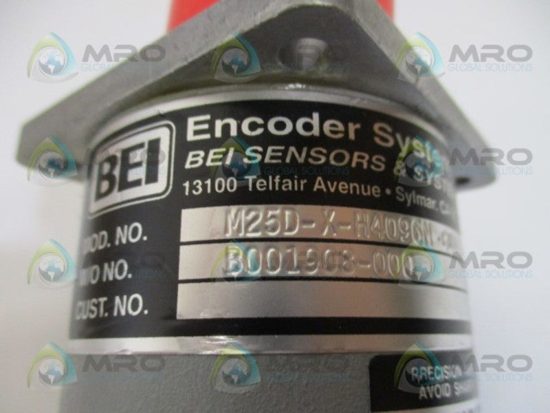BEI M25D-X-H4096N-GDI-X-S-C14-X-5 ENCODER NSNP