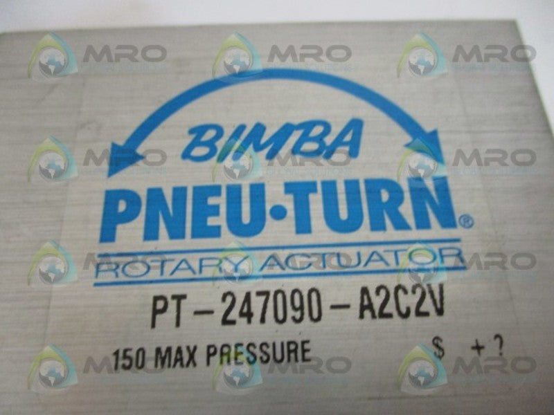 BIMBA PT-247090-A2C2V PNEUMATIC ACTUATOR NSNP