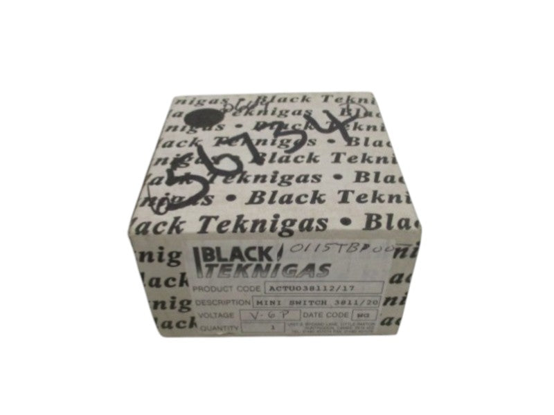 BLACK TEKNIGAS ACTU038112/17 PRESSURE SWITCH  NSMP