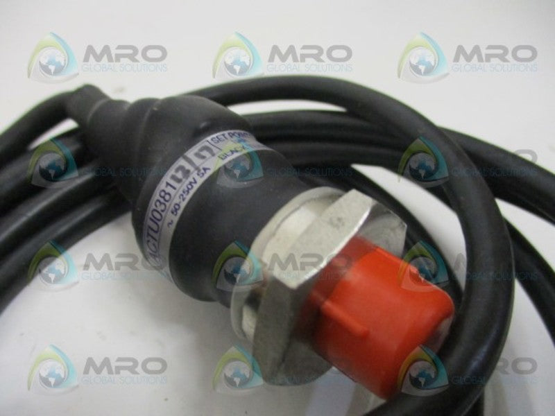 BLACK TEKNIGAS ACTU038112/17 PRESSURE SWITCH  NSMP