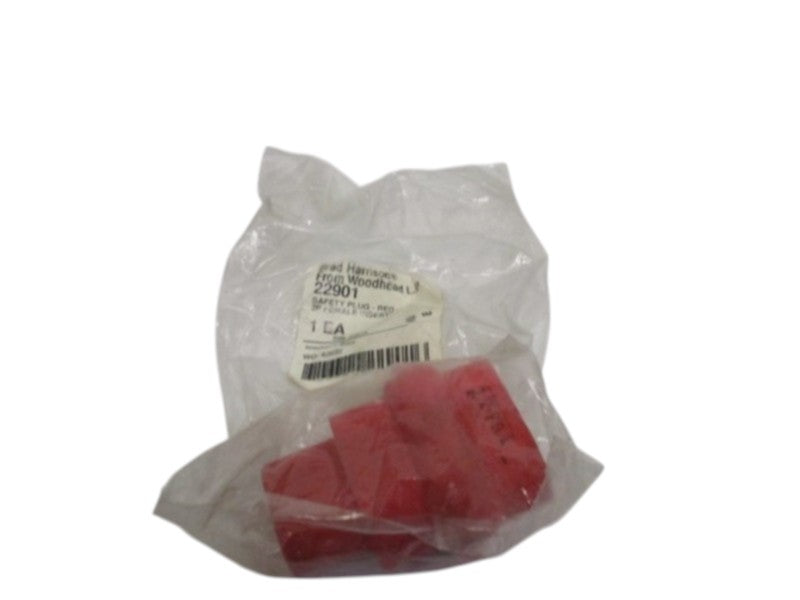 DANIEL WOODHEAD 22901 SAFETY PLUG - RED NSMP
