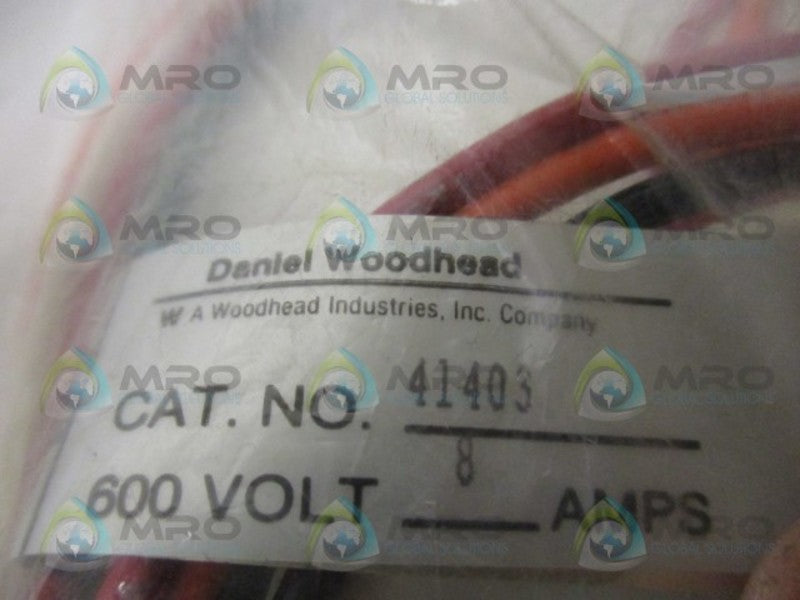 DANIEL WOODHEAD MINI-CHANGE 41403 RECEPTACLE NSMP