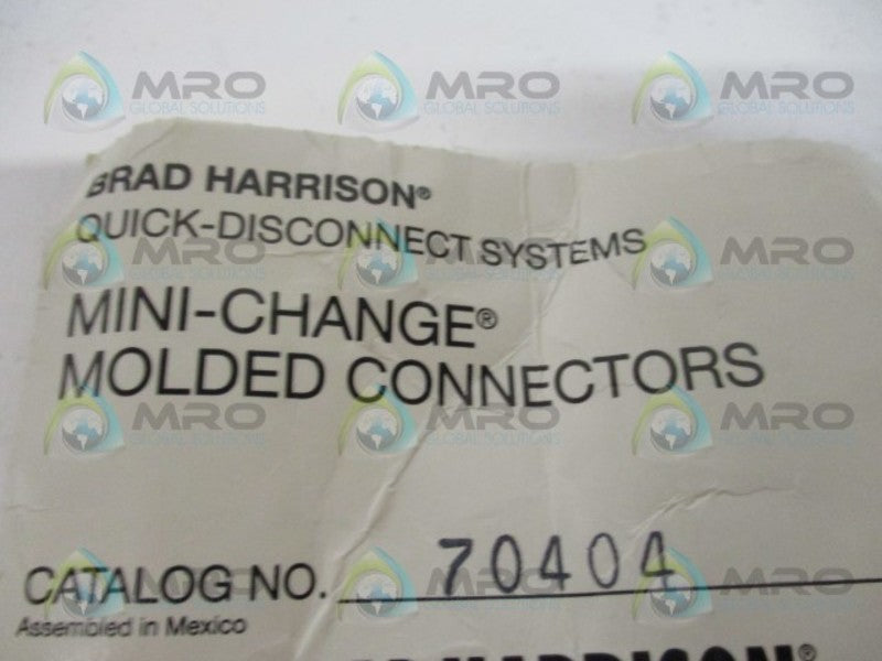 DANIEL WOODHEAD MINI-CHANGE 70404 MOLDED CONNECTORS NSNP