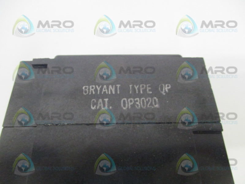 BRYANT QP3020 CIRCUIT BREAKER 20A 3P NSMP