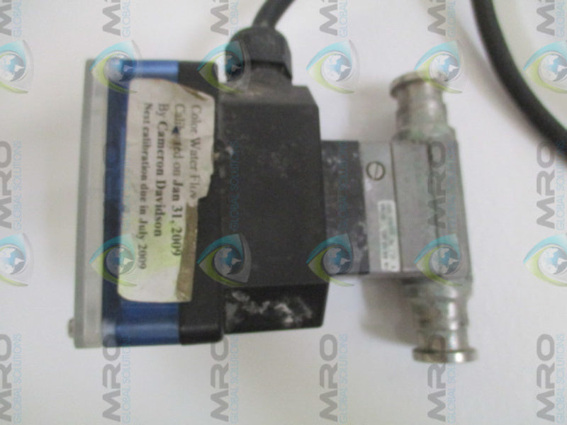 BURKERT SE35/8035 00423926 INLINE PADDLE WHEEL FLOWMETER UNMP