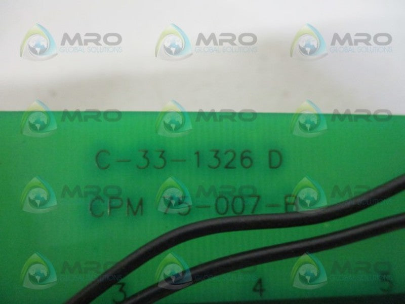 LOVESHAW C33-1326D VALVE BOARD UNMP