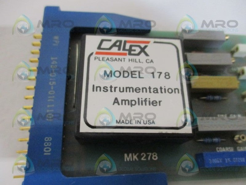 CALEX 178 MK278 INSTRUMENTATION AMPLIFIER NSNP