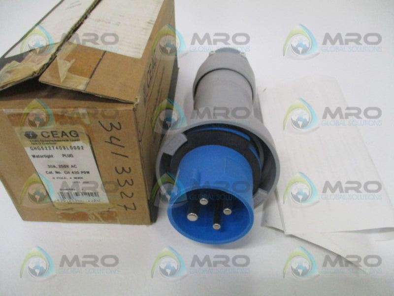 CEAG CH430P9W WATERTIGHT PLUG NSMP