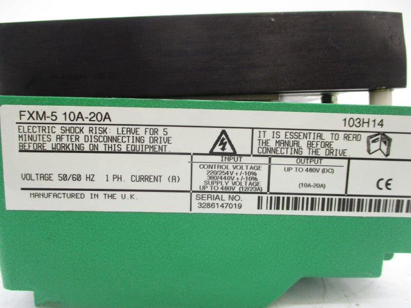 CONTROL TECHNIQUES FXM-510A-20A 480VDC 12/23A UNMP