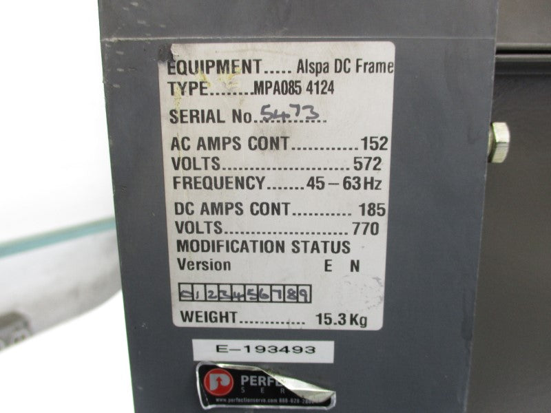 CEGELEC MPA085 4124 (AS PICTURED) UNMP