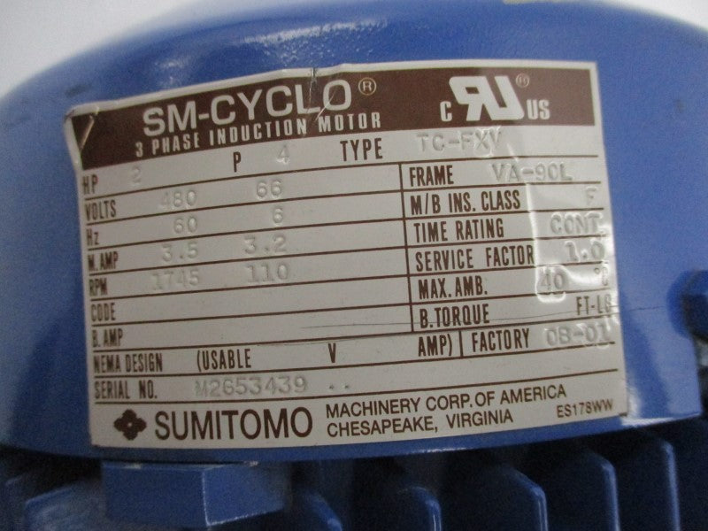 CYCLO DRIVE CNHM2-6120-AV-51 480V 3.5A NSNP