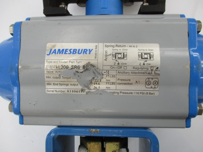 JAMESBURY 815L-11-2235-TT 250VAC 15A UNMP