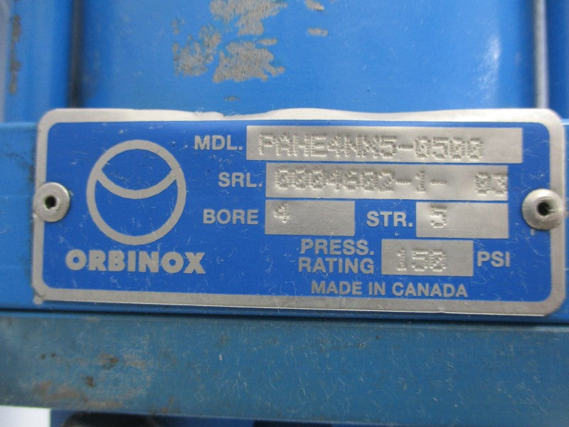 ORBINOX PAHE4NX5-0500  4" 152PSI NSNP