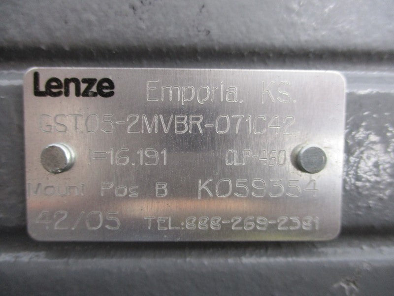 LENZE GST05-2MVBR-071C42 480V 2.40A NSNP