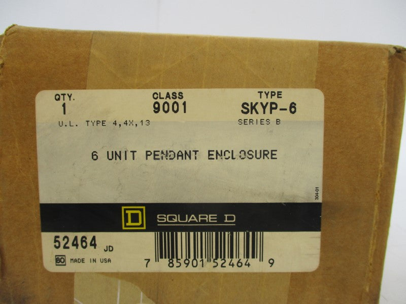 SQUARE D 9001SKYP-6 SER. B  NSMP