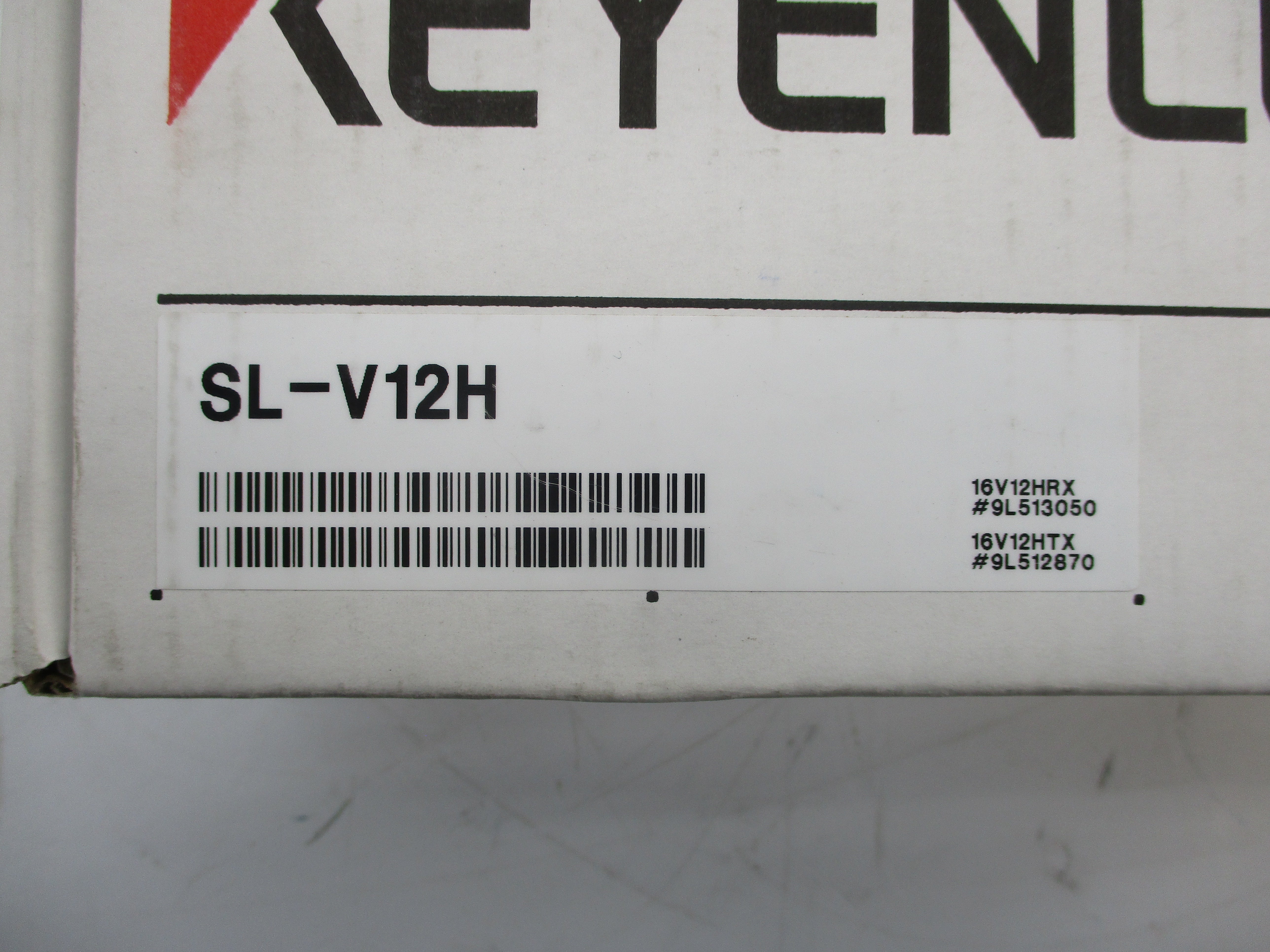 KEYENCE SL-V12H 24VDC NSMP