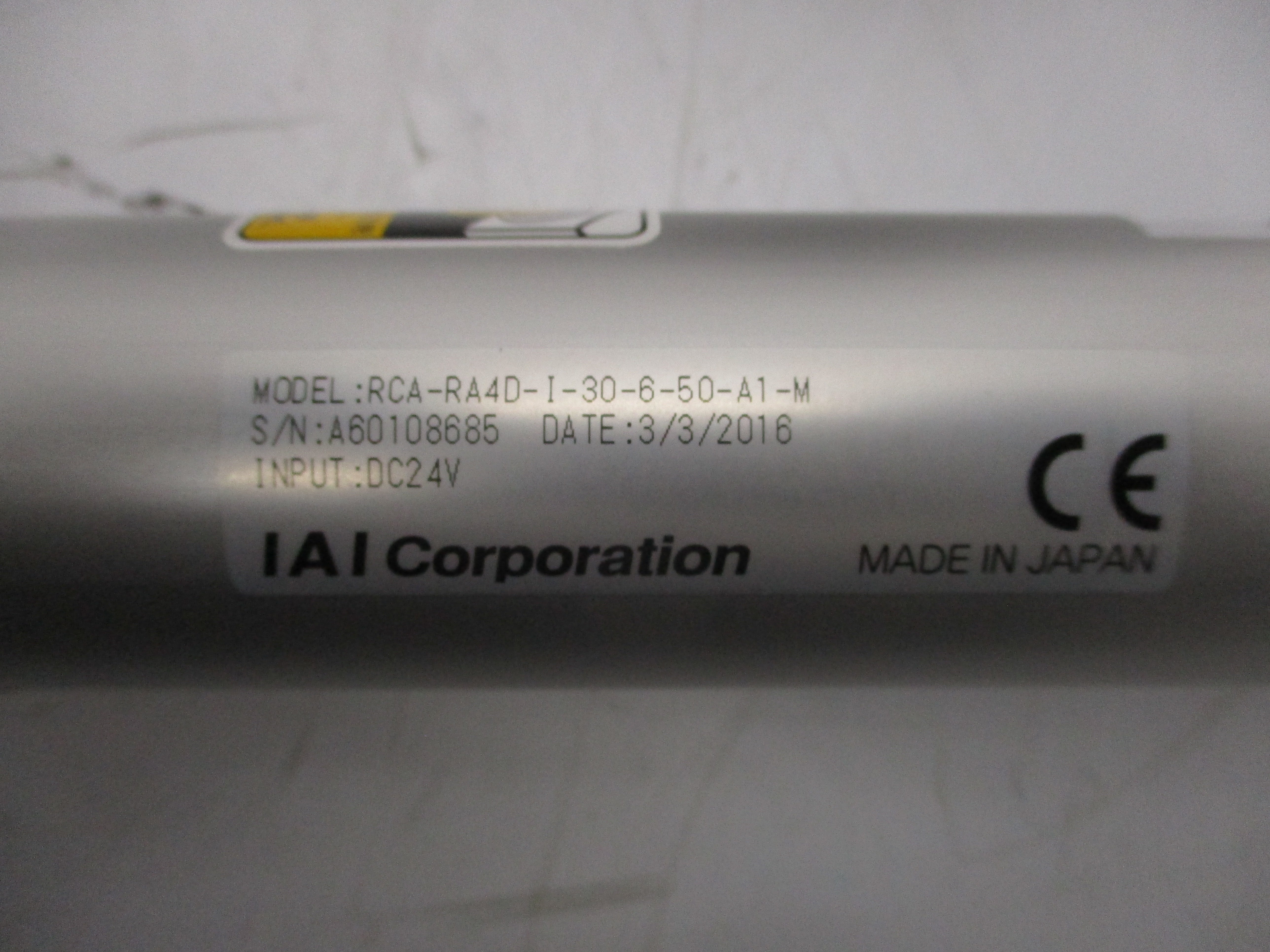 IAI CORP RCA-RA4D-I-30-6-50-A1-M 24VDC NSNP