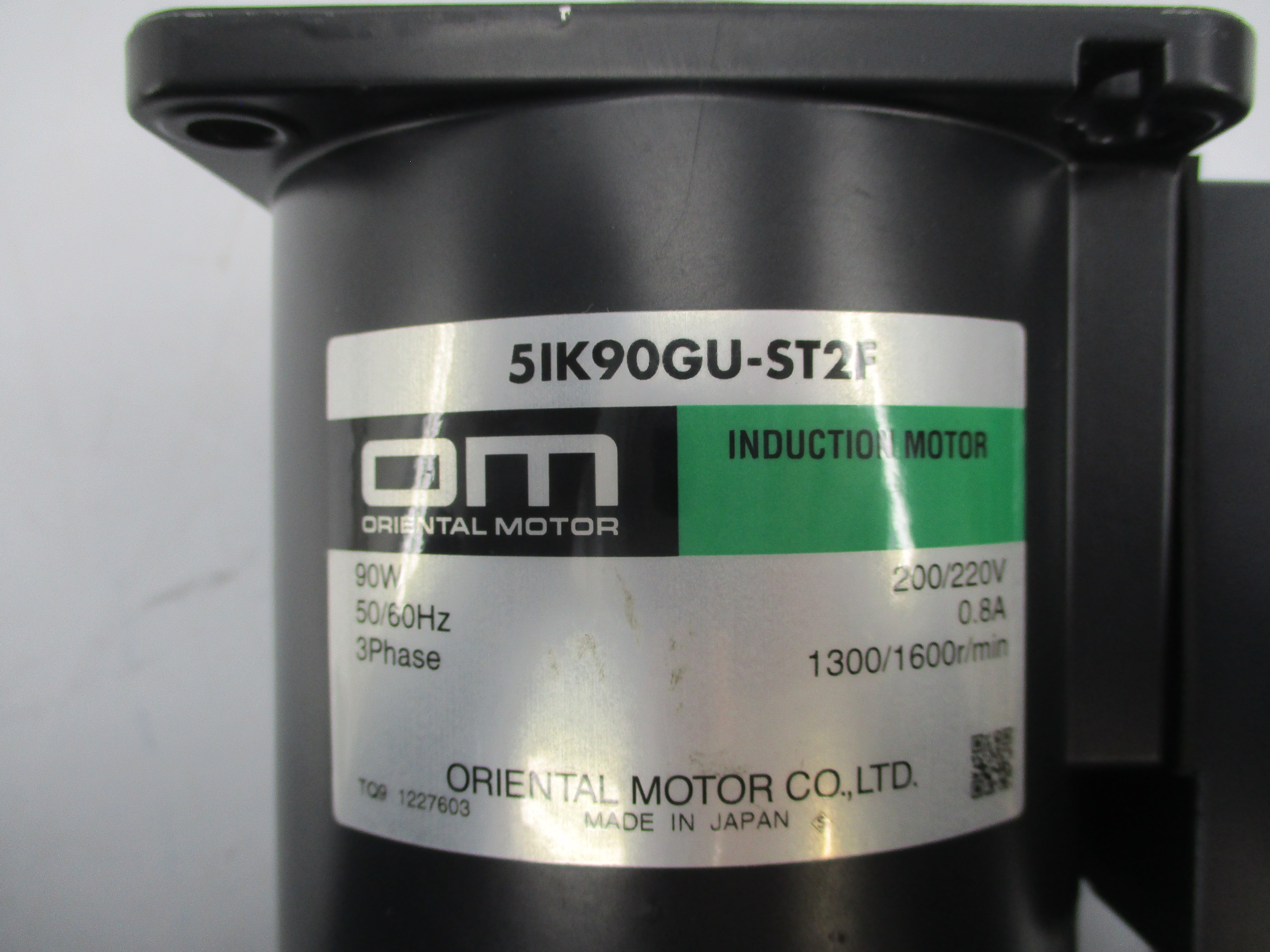 ORIENTAL MOTOR 5IK90GU-ST2F 200/220V 0.8A NSNP