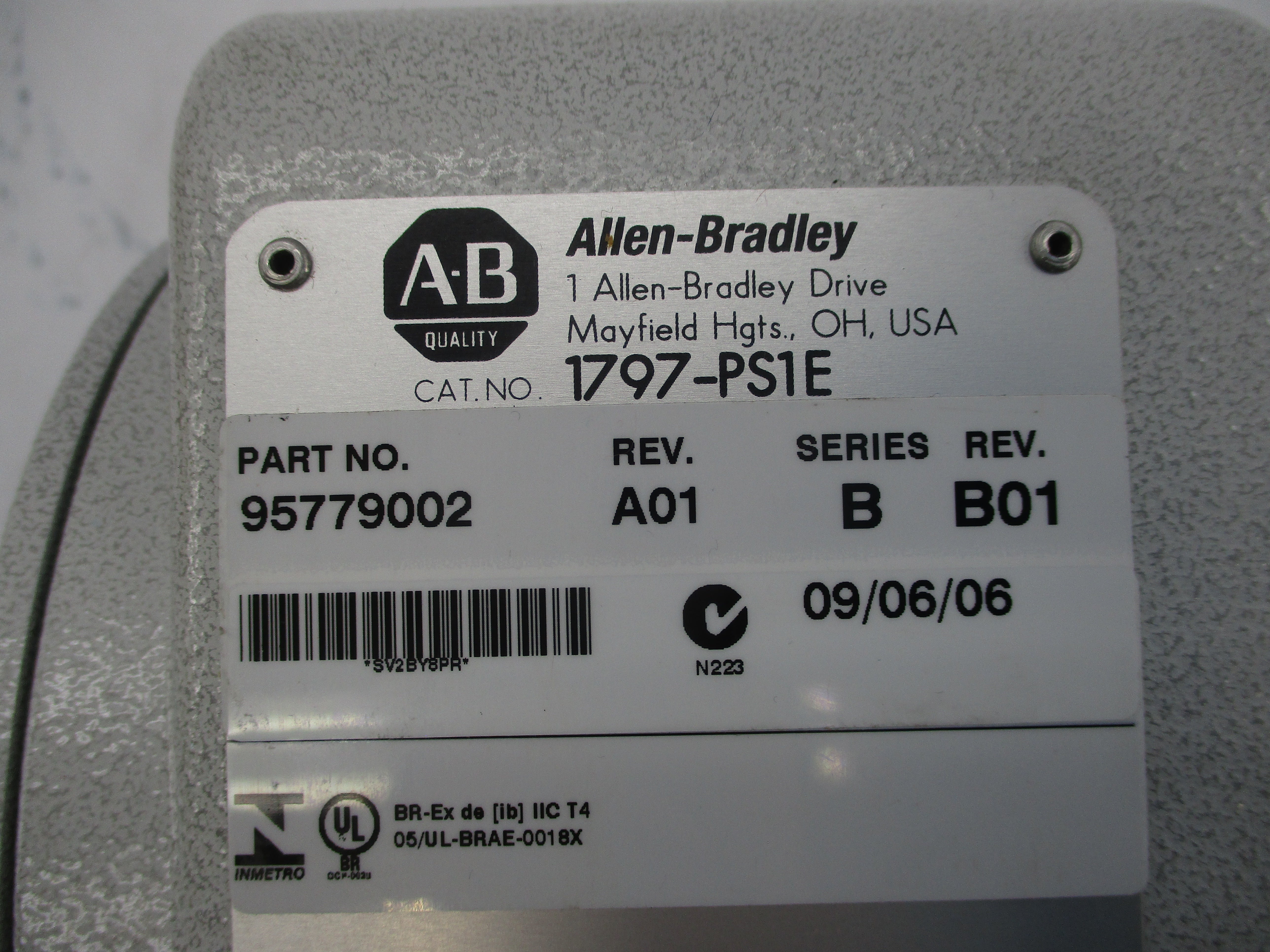ALLEN BRADLEY 1797-PS1E SER. B REV. B01 NSMP