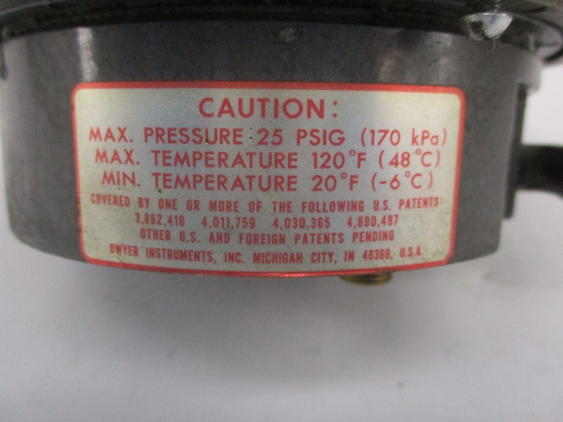 DWYER 3020 25PSI 0-20"H2O (AS PICTURED) UNMP