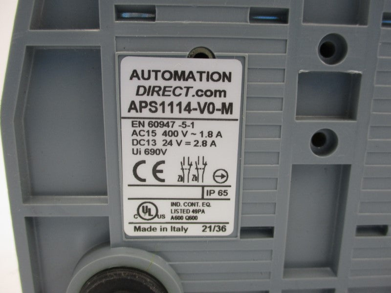 AUTOMATION DIRECT APS1114-V0-M 400VAC 1.8A NSMP