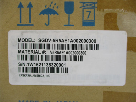 YASKAWA SGDV-5R5AE1A002000300 NSMP