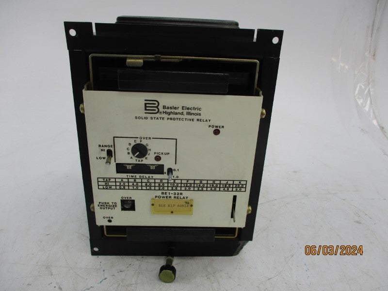 BASLER ELECTRIC BE132R (AS PICTURED) UNMP