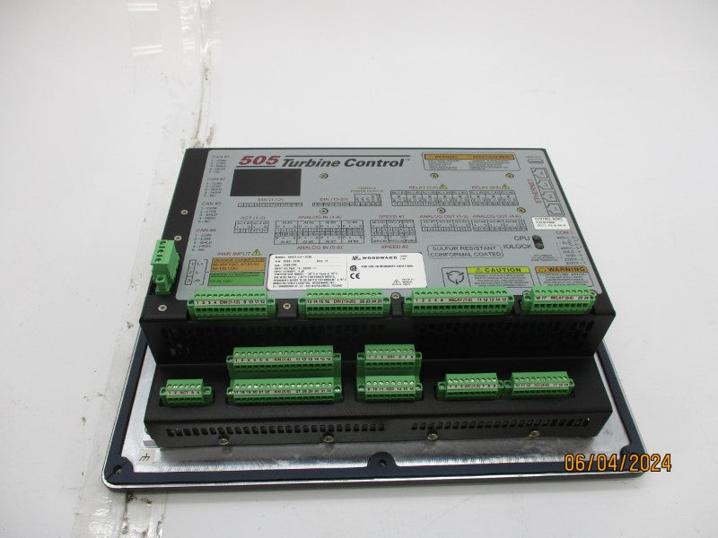 WOODWARD 505XT(LV-STD) 8200-1310 18-36VDC 4.3A NSMP