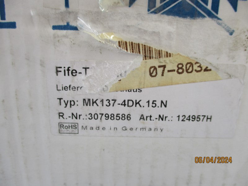 ZEIHL-ABEGG MK137-4DK.15.N 230/460V 6.0/3.4A NSMP