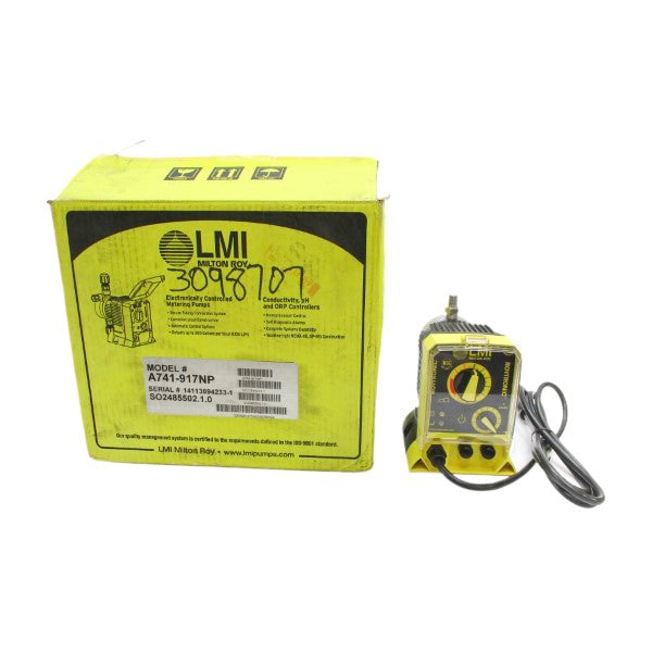 LMI MILTON ROY A741-917NP 110-120V .66A 250PSI NSMP