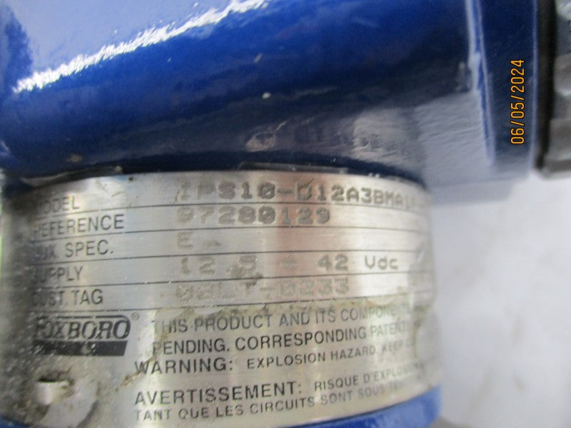 FOXBORO IPS10-D12A3BMA1F-M1L1C2 12.5-42VDC NSNP
