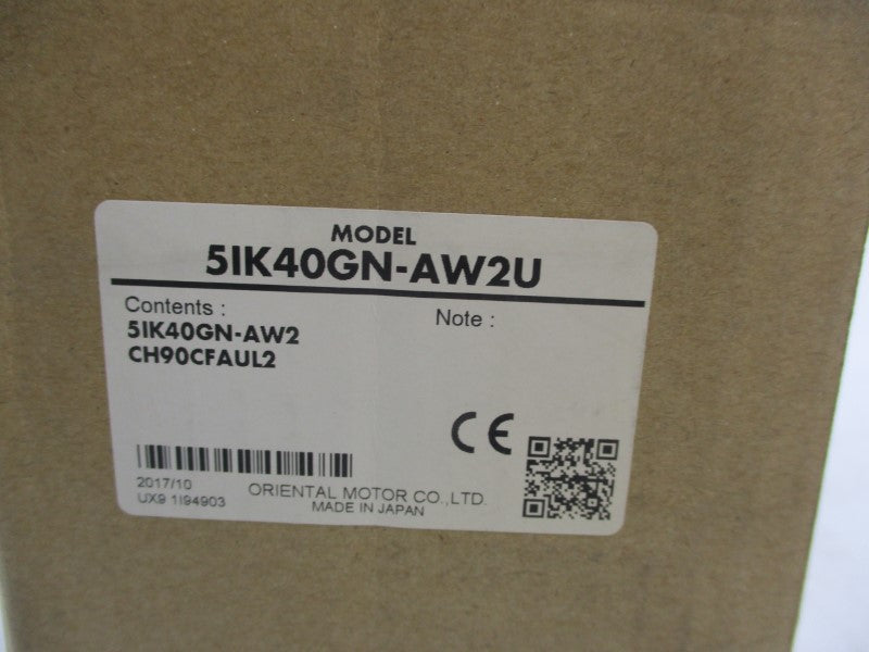 ORIENTAL MOTOR 5IK40GN-AW2 115V 0.67A NSMP