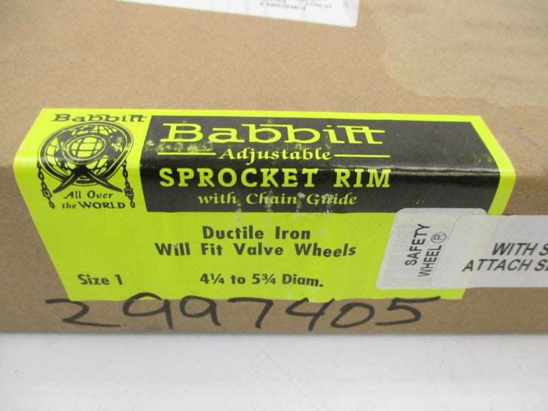 BABBITT SIZE 1 4 1/4-5 3/4 NSMP