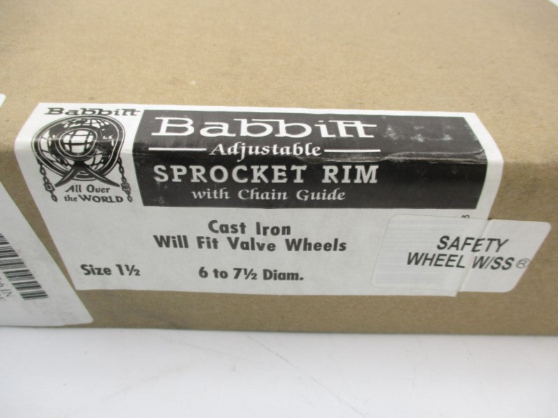 BABBITT SIZE 1 1/2 6-7 1/2 NSMP