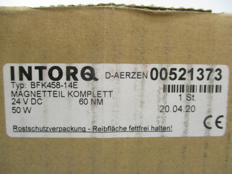 INTORQ BFK458-14E 24VDC NSMP
