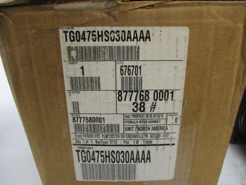 PARKER TG0475HS030AAAA NSMP