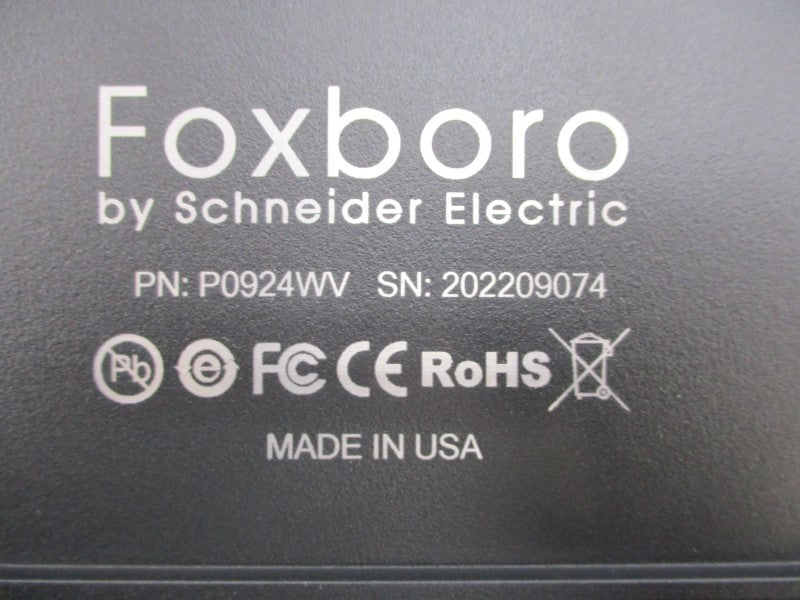 FOXBORO P0924WV NSMP