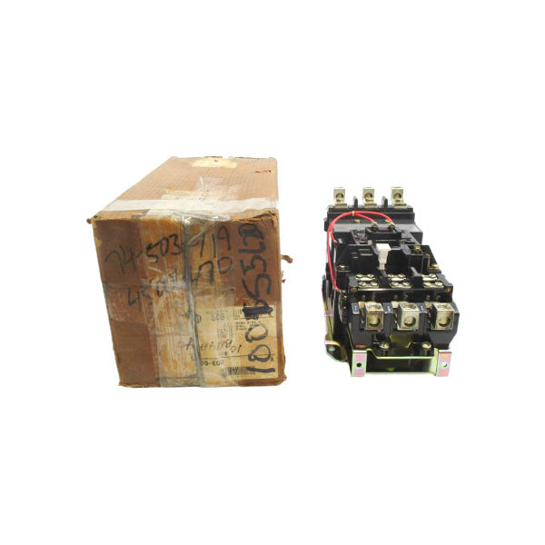 ALLEN BRADLEY 509-EOD SER. A 115-120V 135A NSMP (BR/WH)