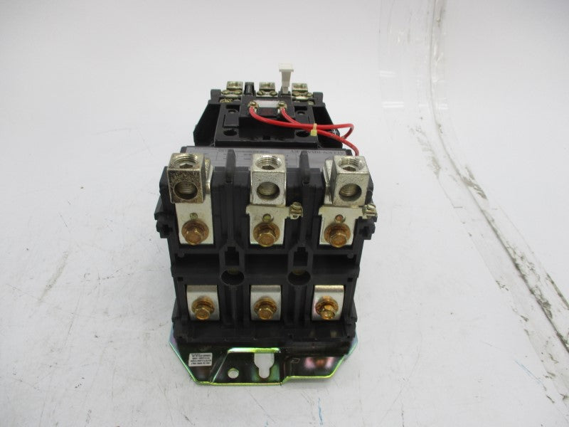 ALLEN BRADLEY 509-EOD SER. A 115-120V 135A NSMP (BR/WH)