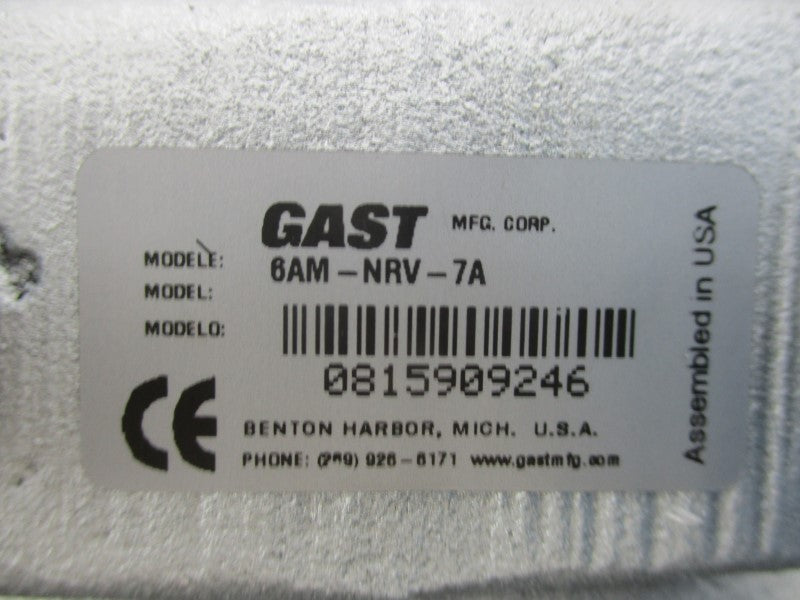 GAST 6AM-NRV-7A NSMP