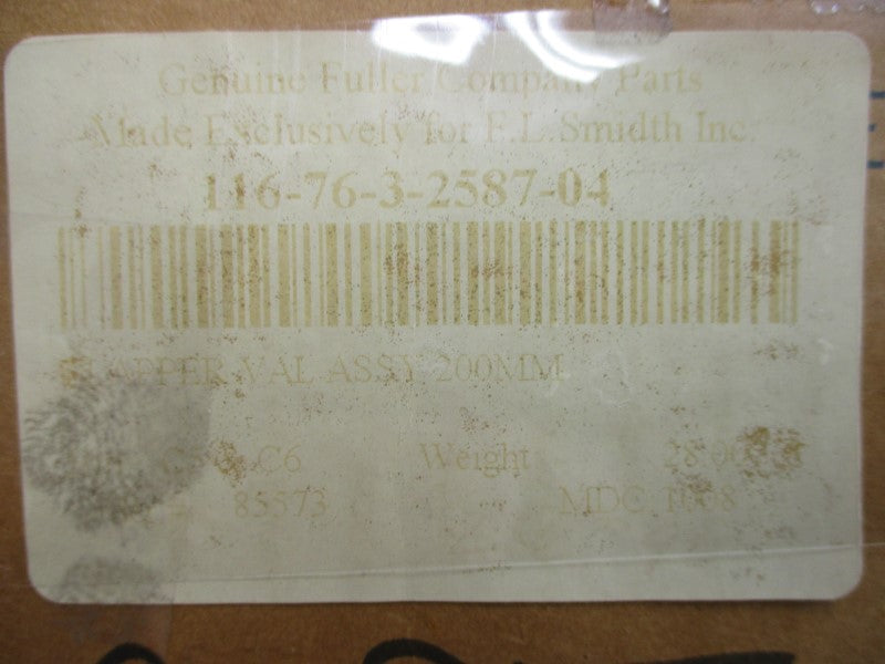 FULLER 116-76-3-2587-04 NSMP