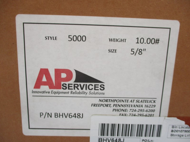 AP SERVICES BHV648J 5/8" SIZE NSMP