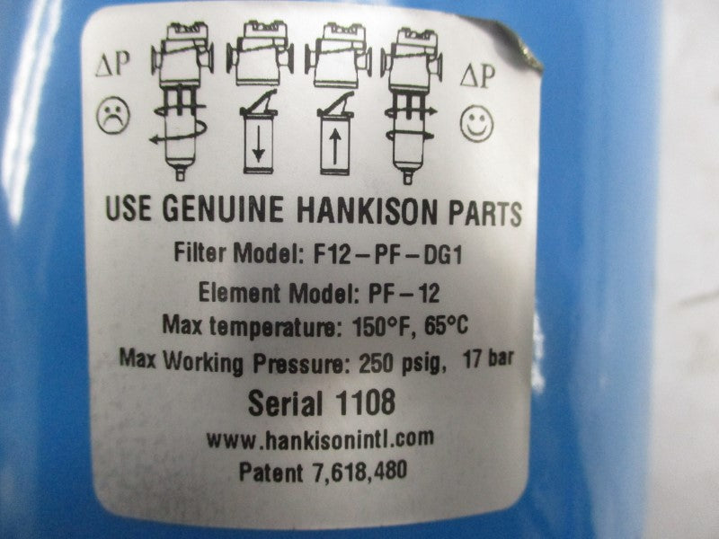 SPXFLOW F12-PF-DG1 250PSI NSMP