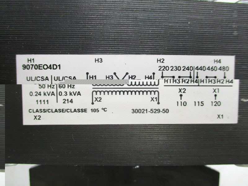 SQUARE D 9070EO4D1 480V NSMP