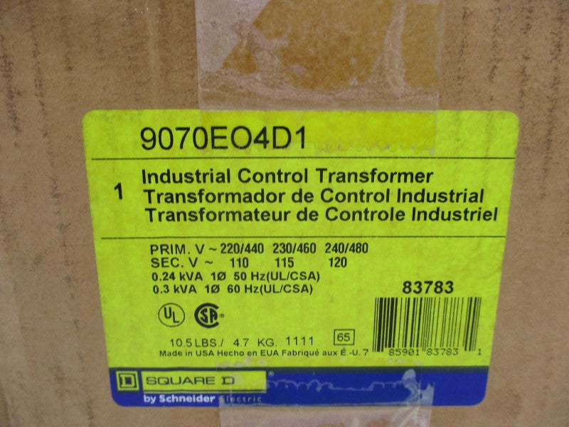 SQUARE D 9070EO4D1 480V NSMP
