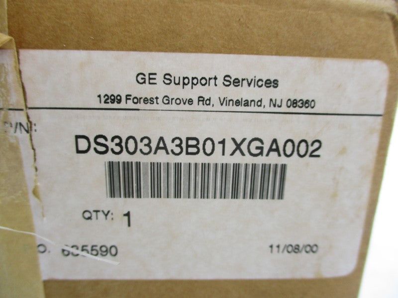 GENERAL ELECTRIC DS303A3B01XGA002 230/250VDC 100A NSNP