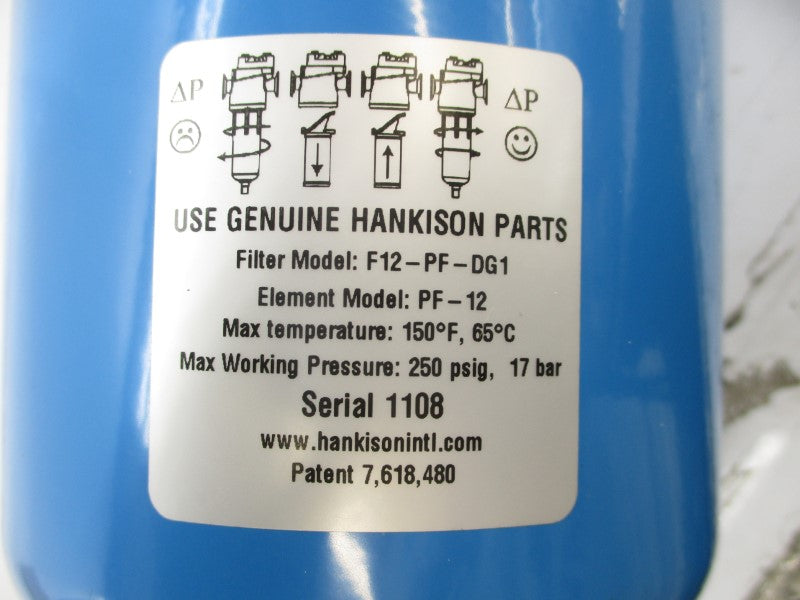 HAWKISON F12-PF-DG1 3263267 250PSI NSMP