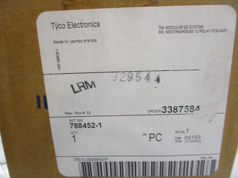 TYCO ELECTRONICS 1C31222G01 NSMP