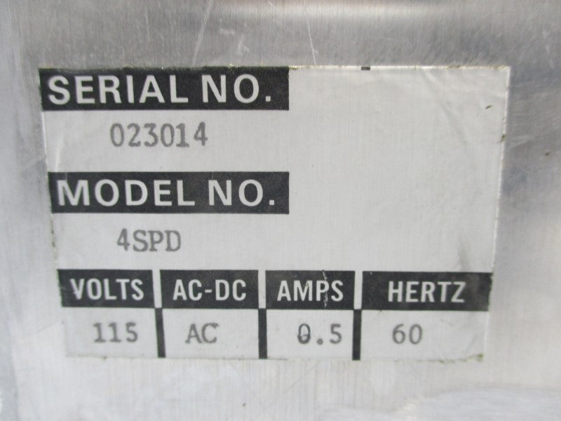 SENTRY 4SPD 115VAC 0.5A NSNP